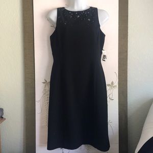 Black cocktail dress NWT